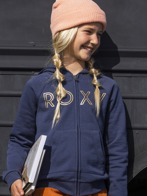0 Another Chance - Zip-Up Hoodie for Girls Blue ERGFT03676 Roxy