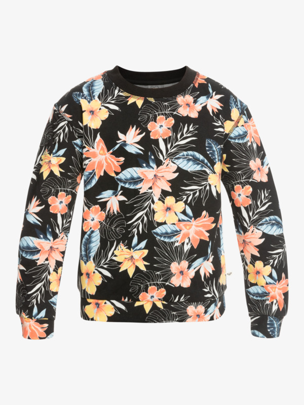 2 Off To The Beach - Sweat pour Fille 8-16 ans Noir ERGFT03698 Roxy