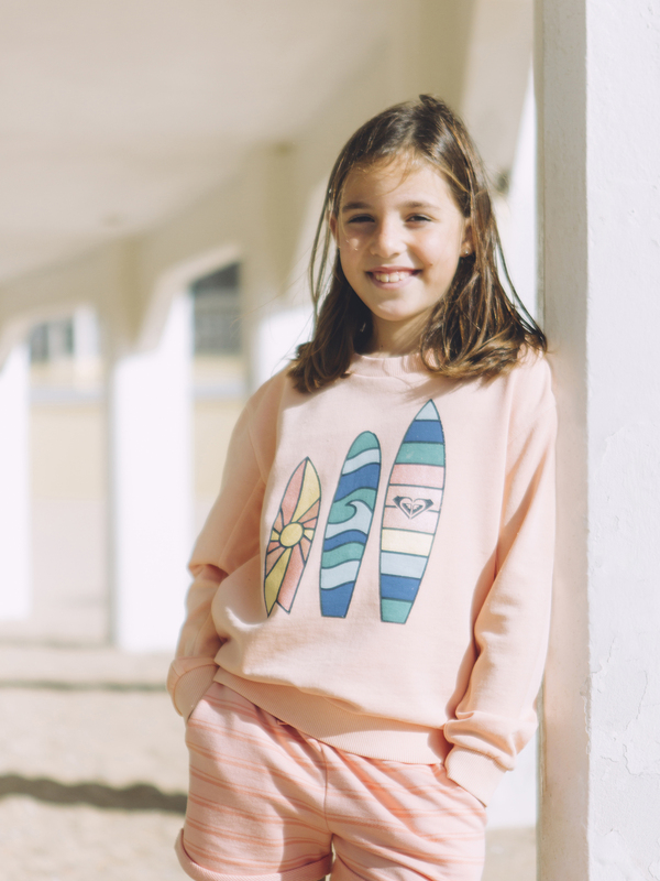 0 Oh Happy Day - Sweatshirt für Mädchen 8-16  ERGFT03725 Roxy