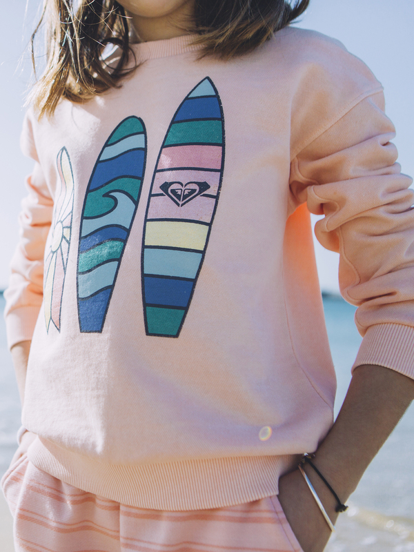1 Oh Happy Day - Sweatshirt für Mädchen 8-16  ERGFT03725 Roxy