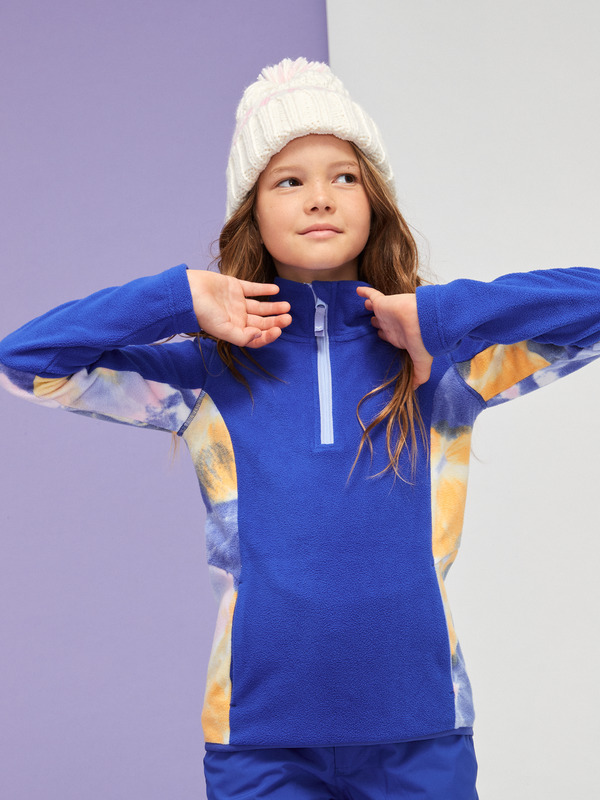 2 Sayna - Technical Half-Zip Fleece for Girls 8-16  ERGFT03837 Roxy