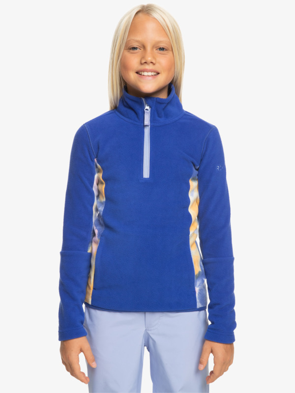 6 Sayna - Technical Half-Zip Fleece for Girls 8-16  ERGFT03837 Roxy