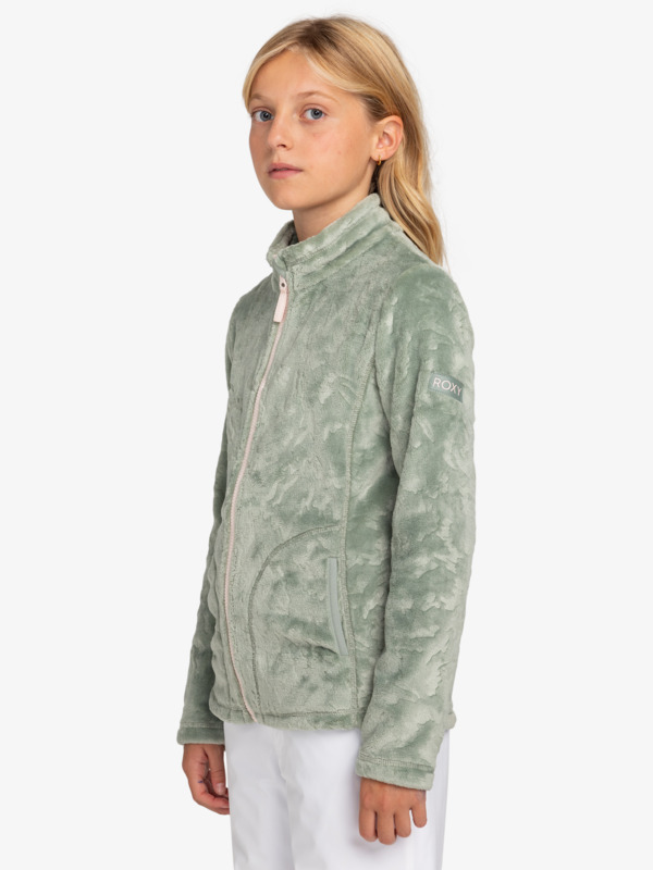 4 Igloo - Sweat zippé pour Filles 8-16 ans Vert ERGFT03943 Roxy