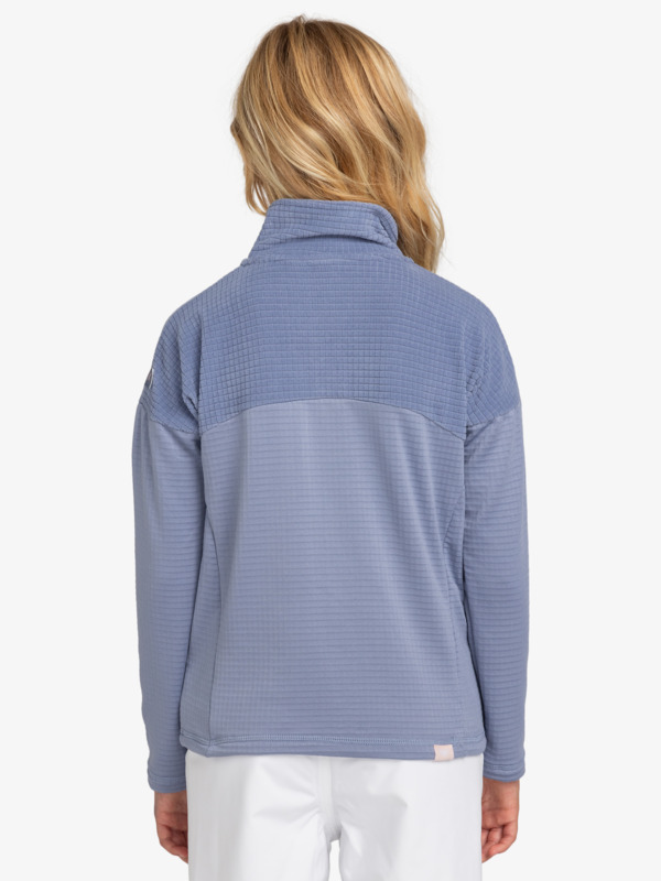 5 Sidley - Sweat zippé pour Filles 8-16 ans Bleu ERGFT03944 Roxy