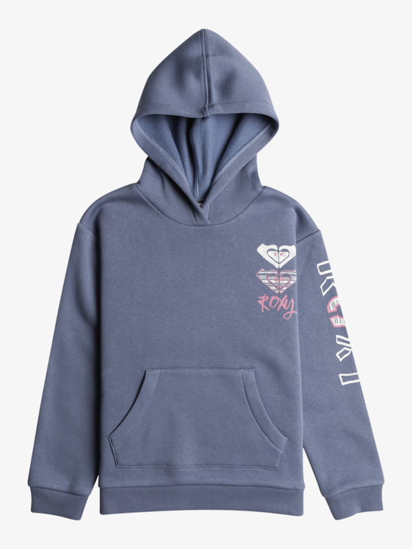 0 Surf Feeling - Pullover Hoodie for Girls 4 - 16 Blue ERGFT03953 Roxy