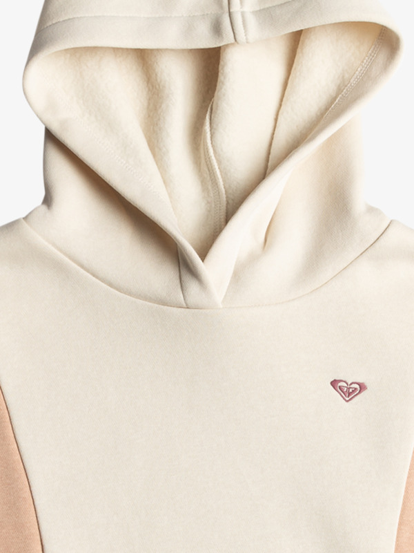 2 Burnie - Pullover Hoodie for Girls 4 - 16 Beige ERGFT03961 Roxy