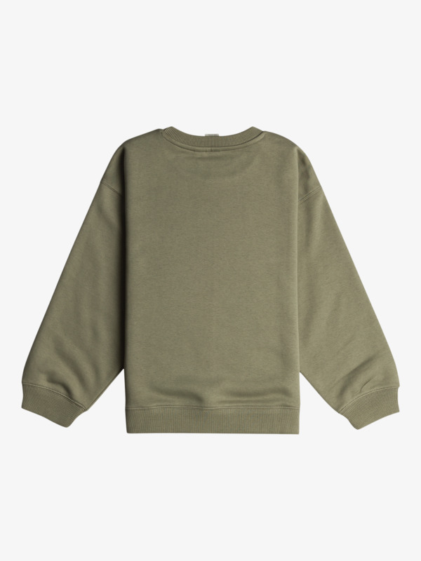 1 Morning Hike - Sweater voor Meisjes 4-16 Green ERGFT03978 Roxy