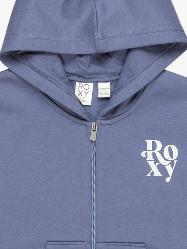 2 Evening Hike - Zip-Up Hoodie for Girls 4 - 16 Blue ERGFT03979 Roxy