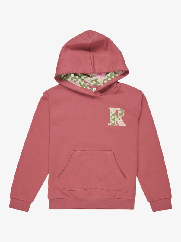 0 Hope You Trust - Pullover Hoodie for Girls 4 - 16 Pink ERGFT04003 Roxy