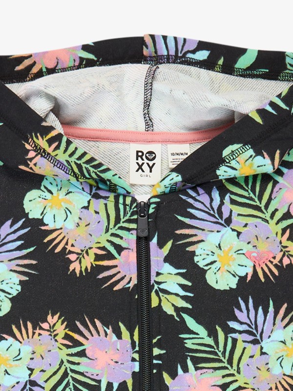 2 Twenty Five Miles - Hoodie mit durchgehendem Rei&szlig;verschluss f&uuml;r M&auml;dchen 4 - 16 Rosa ERGFT04004 Roxy