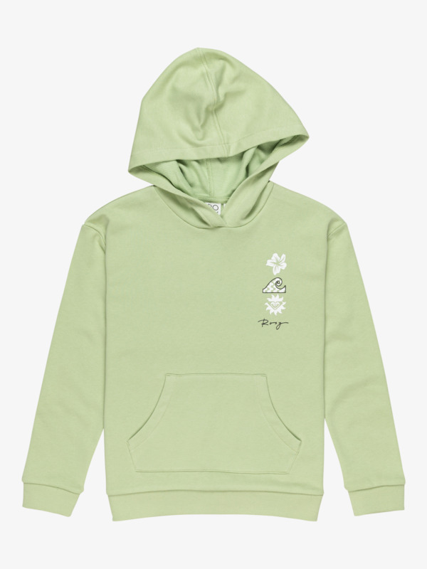 0 Surf Feeling - Pullover Hoodie for Girls 4 - 16 Green ERGFT04007 Roxy