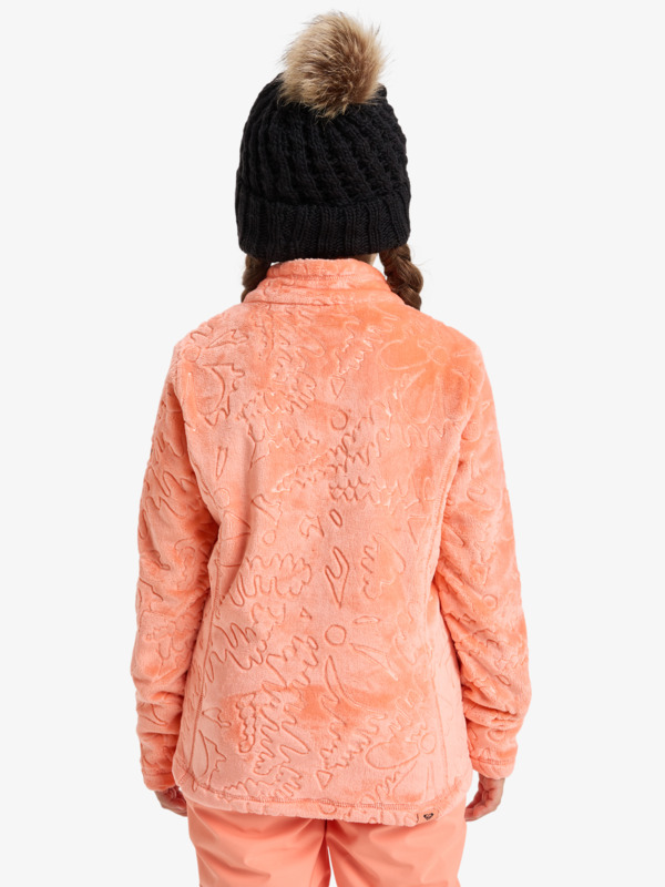 2 Igloo - Camiseta técnica para chicas 8-16 Naranja ERGFT04013 Roxy