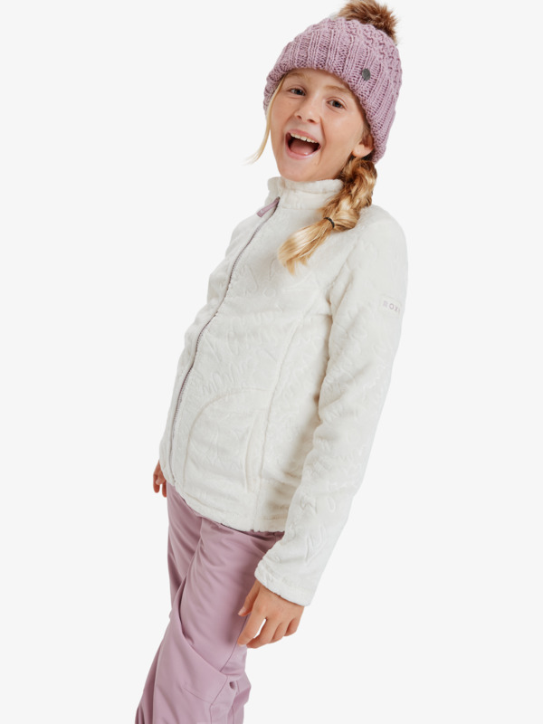 1 Igloo - Camiseta técnica para chicas 8-16 Blanco ERGFT04013 Roxy