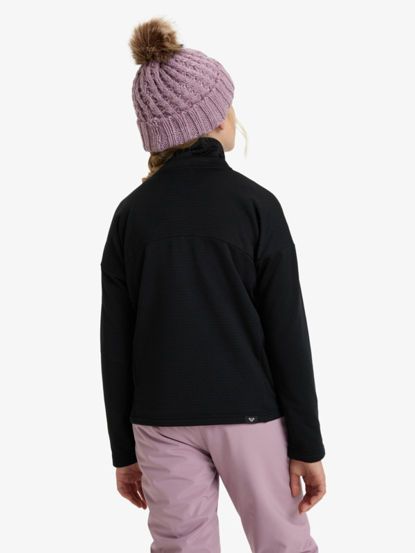 3 Sidley - Funktionelles Mid-Layer für Mädchen 8-16 Schwarz ERGFT04014 Roxy
