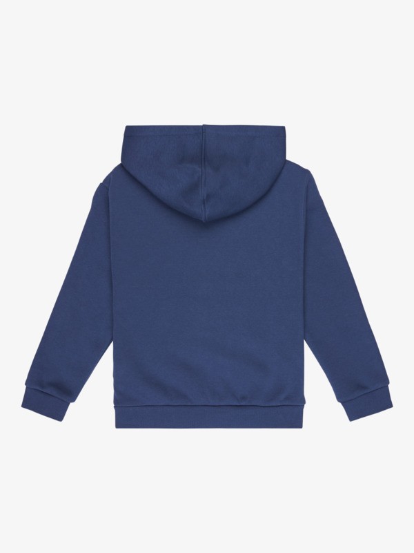 1 Surf Feeling Zipped Brushed - Zip Hoodie for Girls 4-16 Blue ERGFT04020 Roxy
