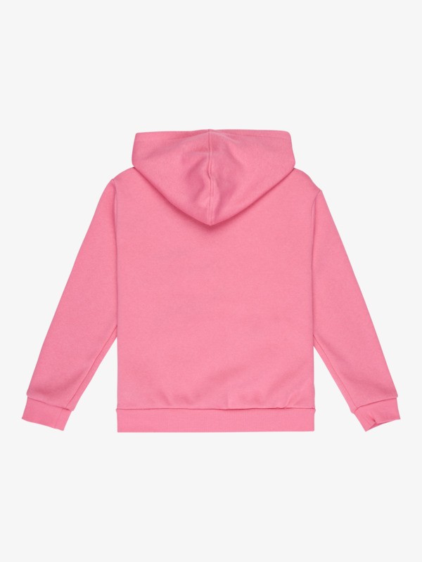 1 Surf Feeling Zipped Brushed - Felpa con cappuccio e zip da Ragazza 4-16 Pink ERGFT04020 Roxy