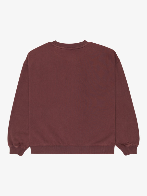 1 Lineup Brushed - Oversized Sweatshirt for Girls 4-16 Red ERGFT04021 Roxy