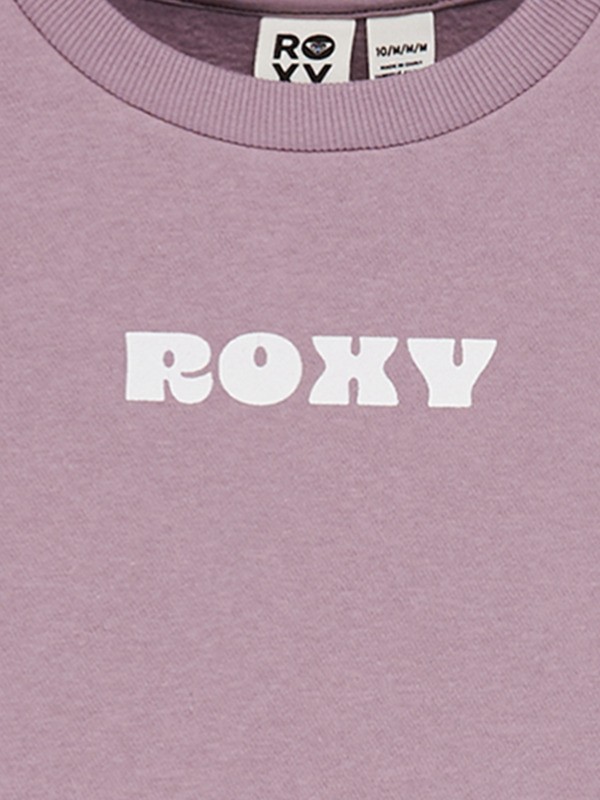 2 Surf Feeling Brushed - Sweatshirt für Mädchen 4-16 Violett ERGFT04026 Roxy