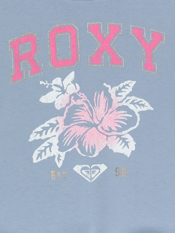 2 Morning Hike Brushed - Sudadera de corte relajado para chicas 4-16 Azul ERGFT04027 Roxy