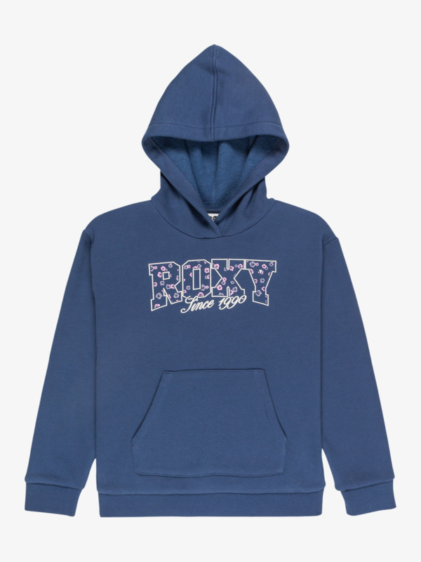 0 Surf Feeling Brushed Vt - Hoody met lange mouw voor Meisjes 4-16 Blue ERGFT04033 Roxy