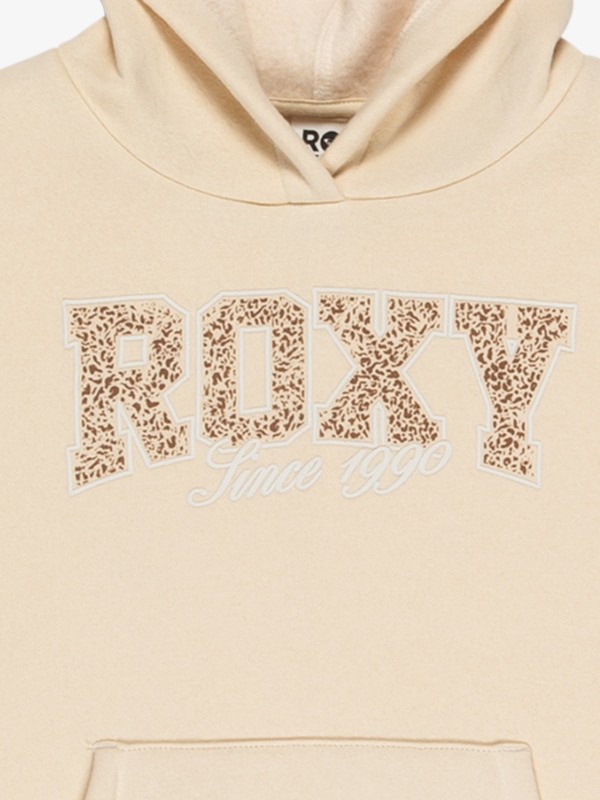 2 Surf Feeling Brushed Vt - Felpa con cappuccio a maniche lunghe da Ragazza 4-16 Beige ERGFT04033 Roxy