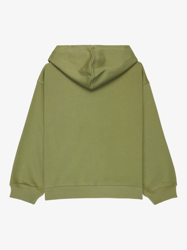 1 Midnight Hike Brushed - Kapuzenpulli mit Rei&szlig;verschluss f&uuml;r M&auml;dchen 4-16 Gr&uuml;n ERGFT04039 Roxy