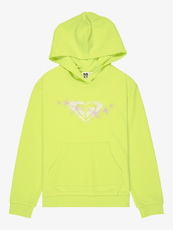 0 Surf Feeling Terry - Sweat à capuche pour Fille 4-16 Vert ERGFT04041 Roxy