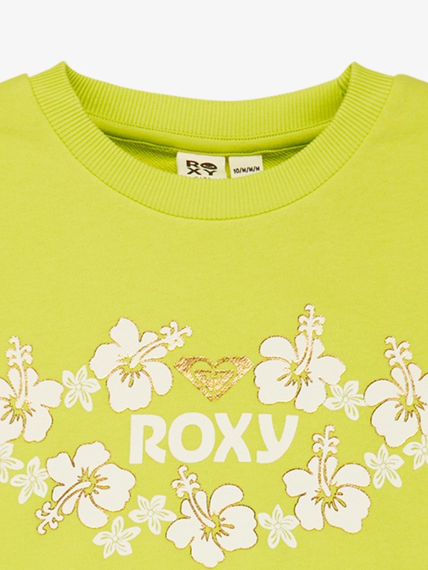 2 Morning Hike Terry - Sweat pour Fille 4-16 Vert ERGFT04043 Roxy