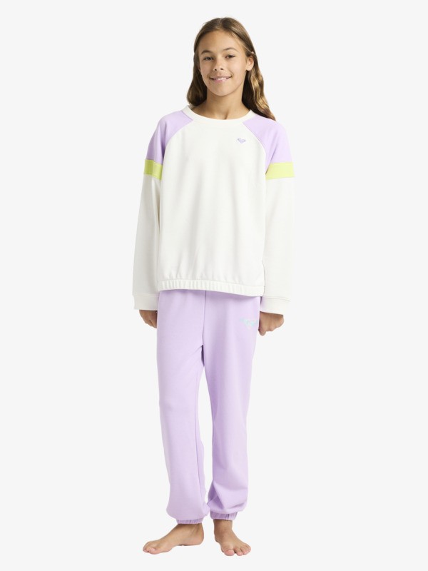 1 Swell Spirit - Sweat pour Fille 4-16 Blanc ERGFT04045 Roxy