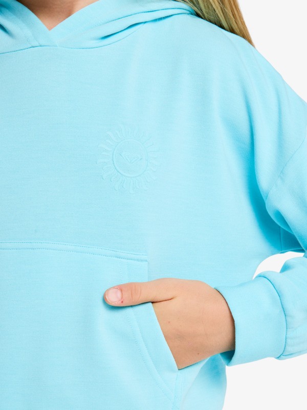 4 Surfing By Daylight - Sweat à capuche pour Fille 4-16 Bleu ERGFT04046 Roxy