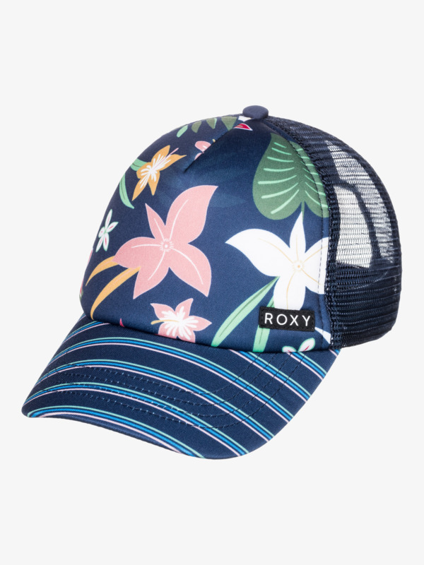 0 Honey Coconut - Boné Trucker para Raparigas Azul ERGHA03277 Roxy