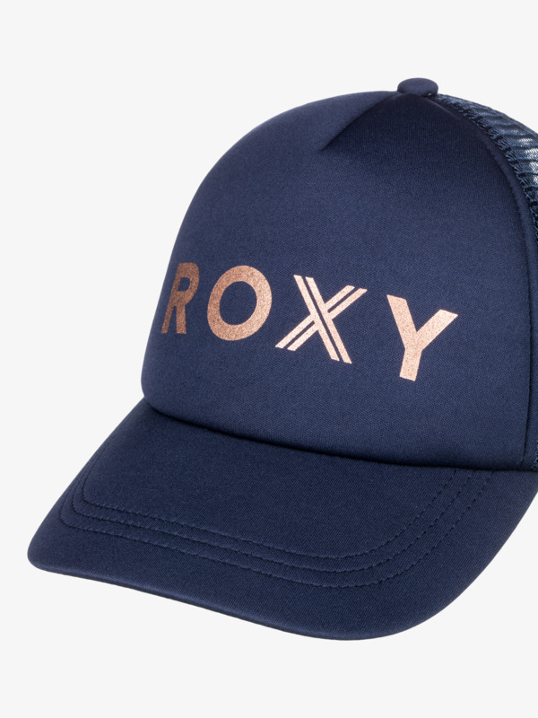 3 Reggae Town - Casquette trucker pour Fille Bleu ERGHA03278 Roxy