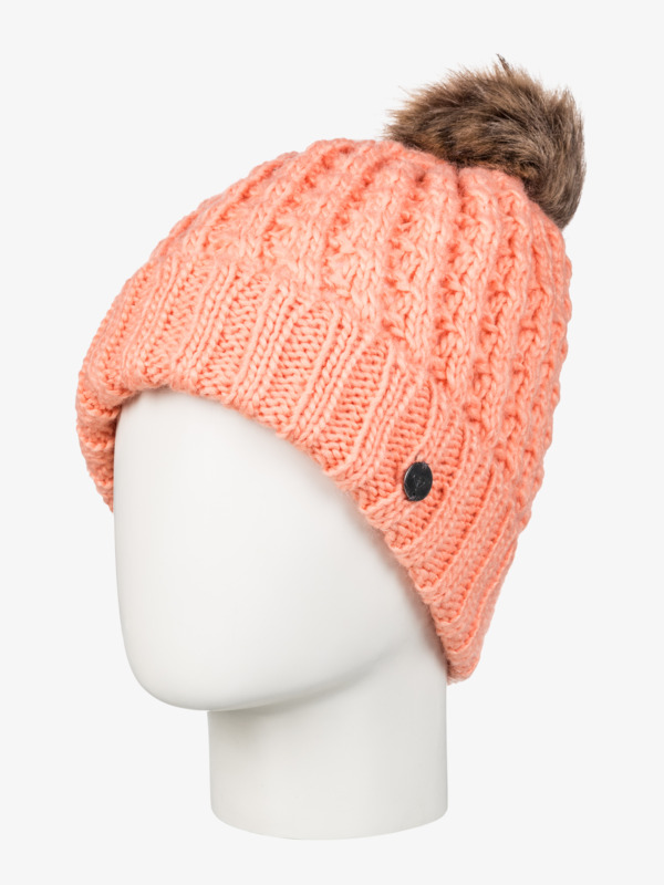 2 Blizzard - Bonnet à revers pour Fille Rose ERGHA03329 Roxy