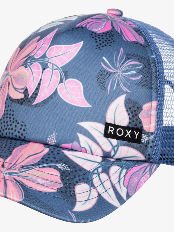 2 Honey Coconut - Trucker Cap for Girls Blue ERGHA03337 Roxy