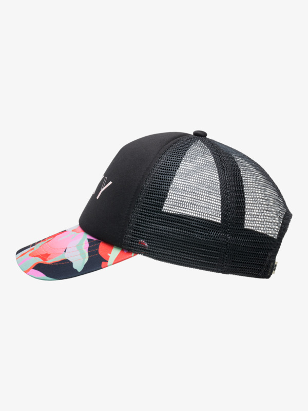 1 Honey Coconut - Trucker Cap for Girls Black ERGHA03349 Roxy