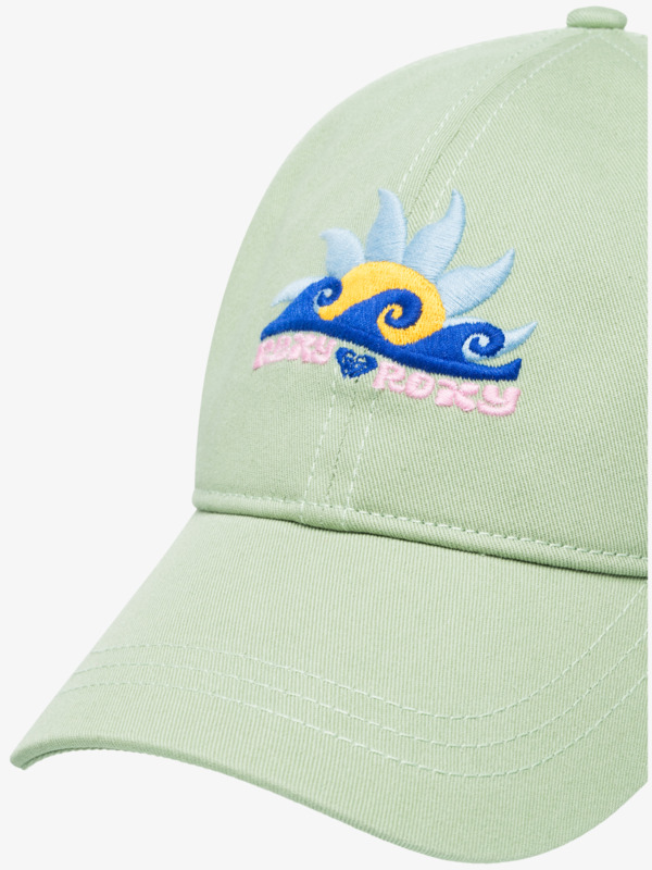 2 Blondie Girl - Baseball Cap for Girls Green ERGHA03352 Roxy