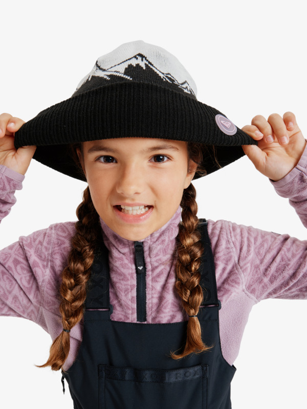 4 Snowrox - Bonnet pour Fille Noir ERGHA03358 Roxy