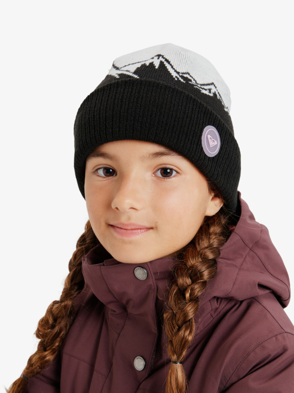 0 Snowrox - Bonnet pour Fille Noir ERGHA03358 Roxy