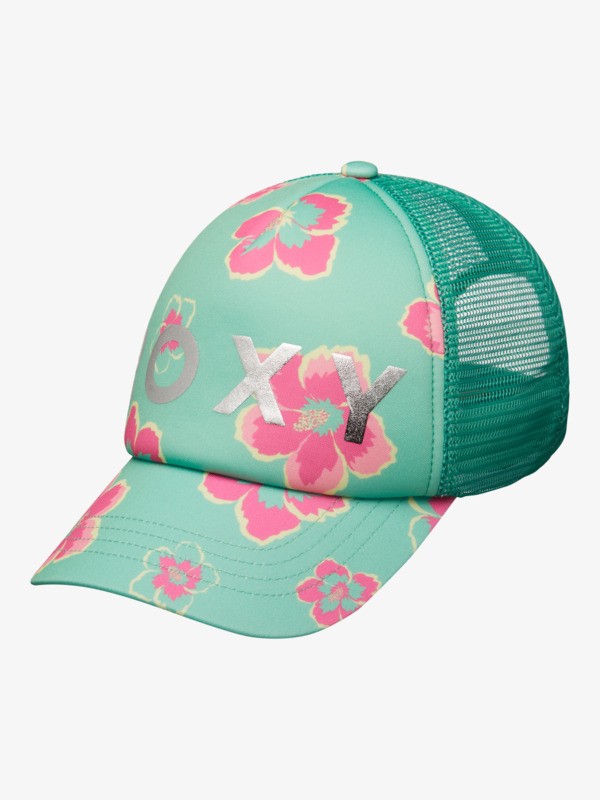 0 Honey Coconut - Casquette trucker pour Fille Vert ERGHA03367 Roxy