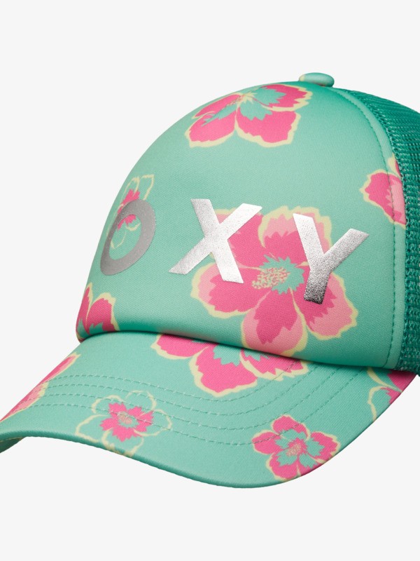 2 Honey Coconut - Casquette trucker pour Fille Vert ERGHA03367 Roxy