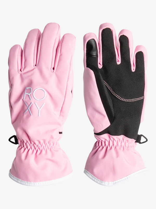 2 Freshfield - Technical Snowboard/Ski Gloves for Girls Pink ERGHN03041 Roxy