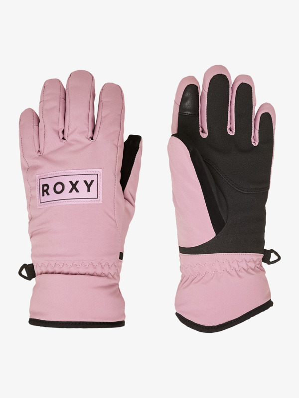 1 Freshfield Girl - Guantes técnicos de snow para chicas Rosa ERGHN03047 Roxy