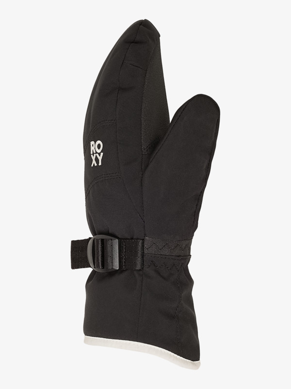 5 Roxy Jetty Girl Solid - Manoplas técnicas de snow para chicas Negro ERGHN03050 Roxy
