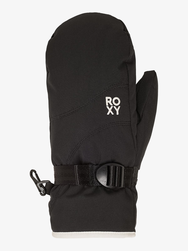 6 Roxy Jetty Girl Solid - Manoplas técnicas de snow para chicas Negro ERGHN03050 Roxy