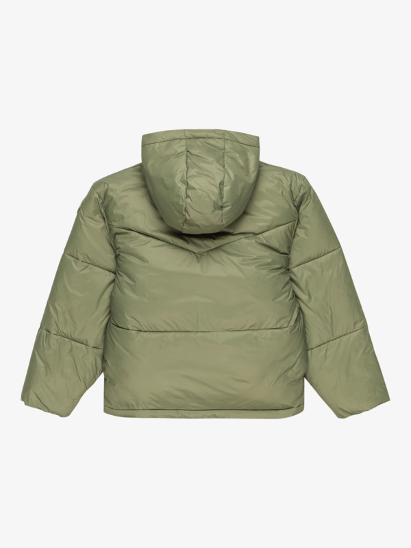 7 Forever This Young - Puffer Jacket for Girls 4 - 16 Green ERGJK03128 Roxy