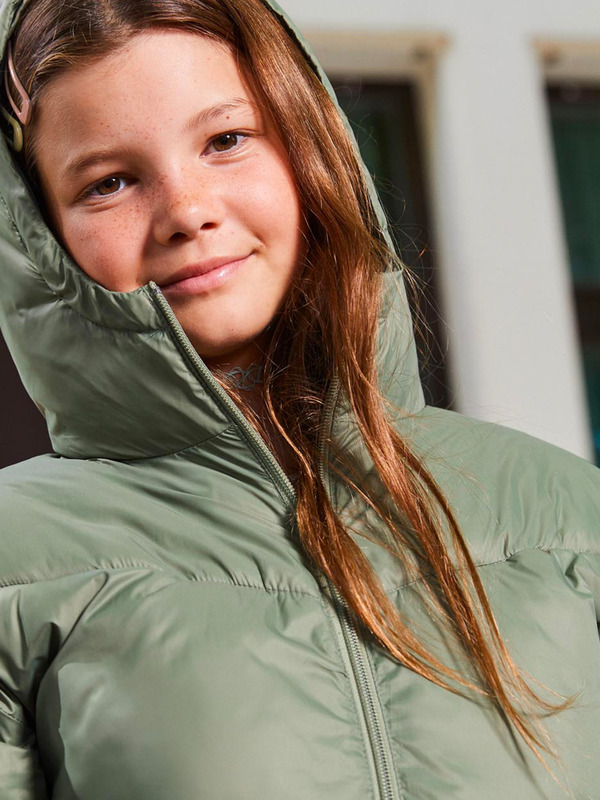 3 Forever This Young - Steppjacke für Mädchen 4 - 16 Grün ERGJK03128 Roxy