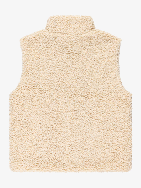 1 So Free So Young - Polar Vest for Girls 4 - 16 Beige ERGJK03132 Roxy