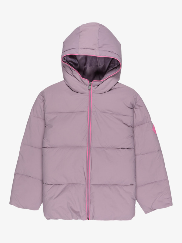 0 Groovy Baby Puffer - Giacca imbottita stile piumino da Ragazza 4-16 Purple ERGJK03140 Roxy