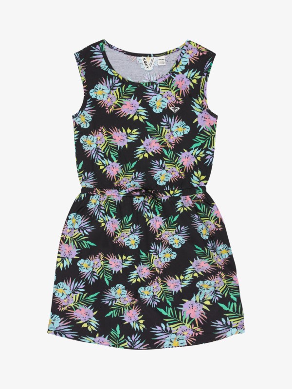 0 Surfs Up Printed - Tank Dress for Girls 4-16 Pink ERGKD03281 Roxy