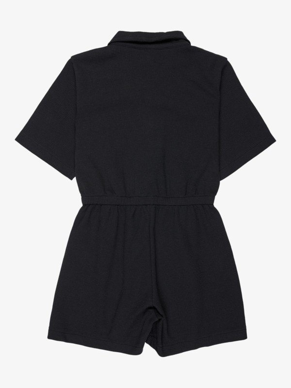 1 Tomorrow Dreams - Collared Short Jumpsuit for Girls 4-16 Black ERGKD03284 Roxy